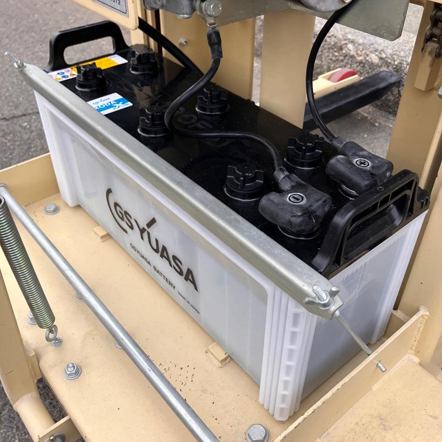 配送は要相談］カントー 50-25-OP 電動トラバーリフト ELDA 高揚程型