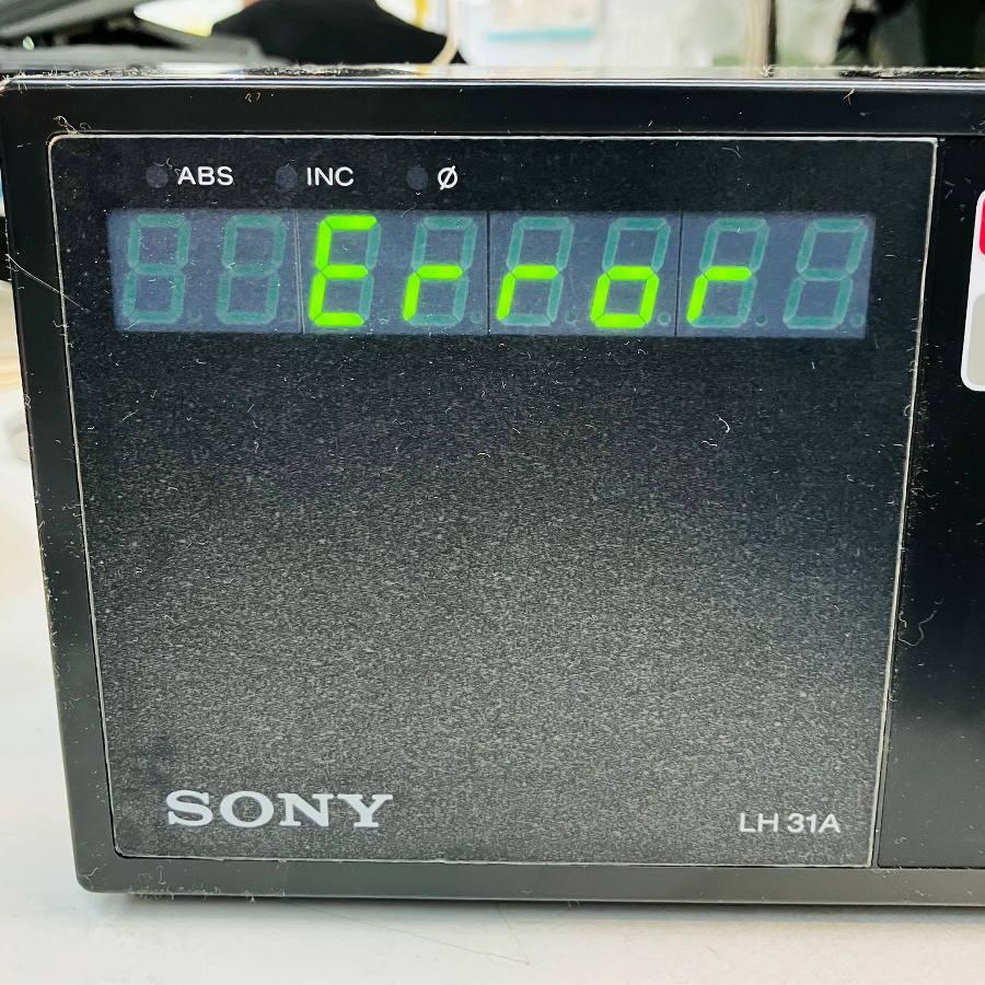 ジャンク品］SONY/ソニー LH31A-1 マグネスケールメーター MAGNESCALE 