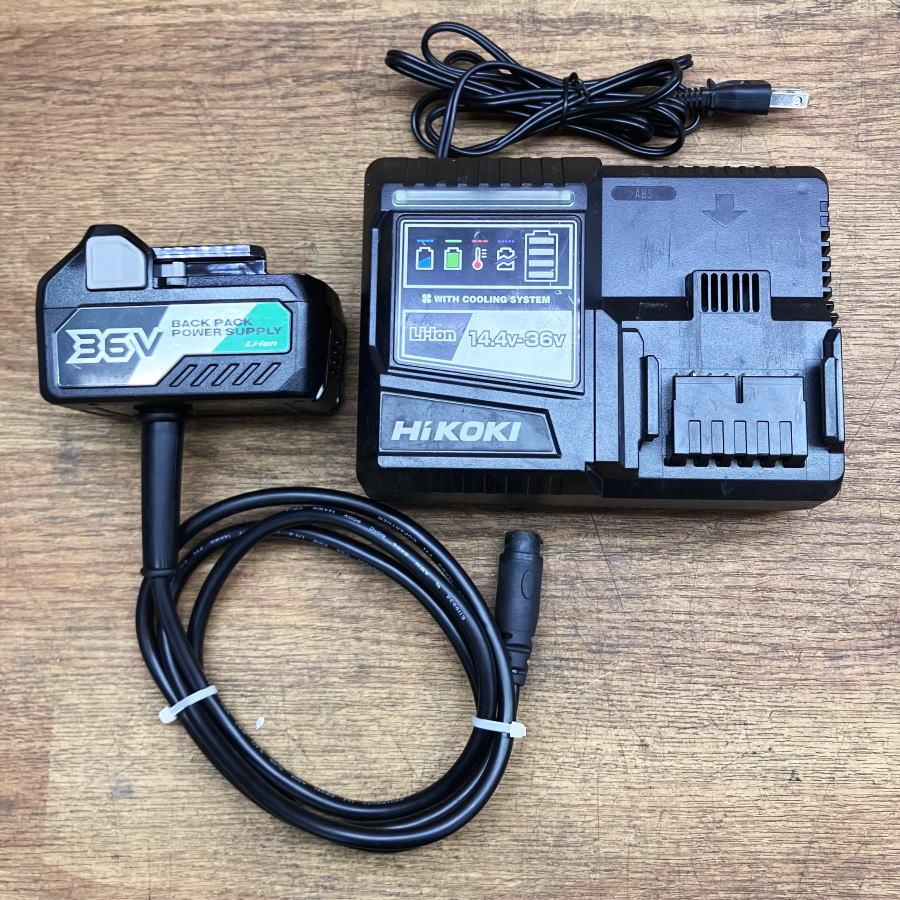 ハイコーキ/HiKOKI 36V 背負式電源 充電器付き コードレス背負式