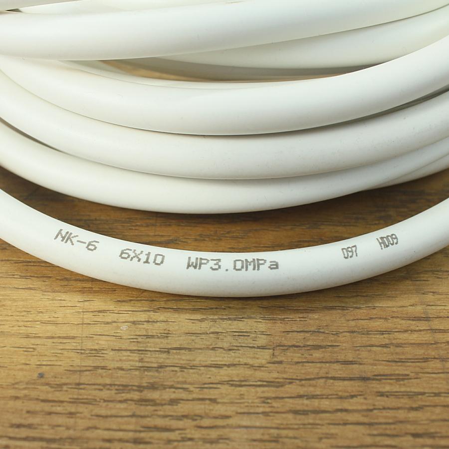 未使用）10m☆八興 NK-6 高圧エアホース φ6.0×φ10.0 白 : 無限堂あいち