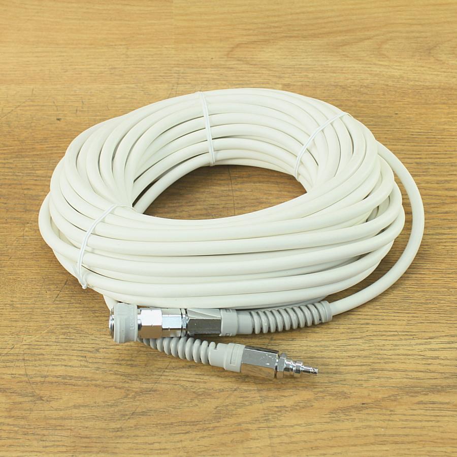 【中古】八興 高圧ホース NK-6 未使用）10m☆八興 NK-6 高圧エアホース φ6.0×φ10.0 白 : 無限堂あいち