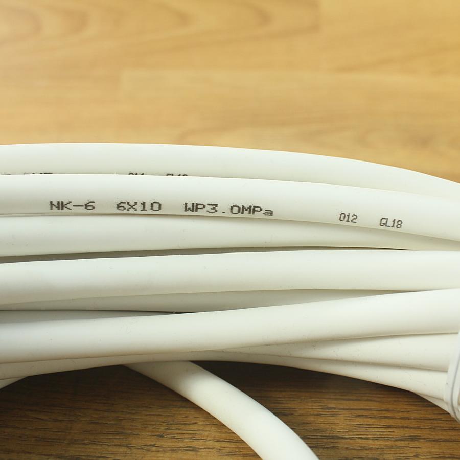 未使用）20m☆八興 NK-6 高圧エアホース φ6.0×φ10.0 白 : 無限堂あいち