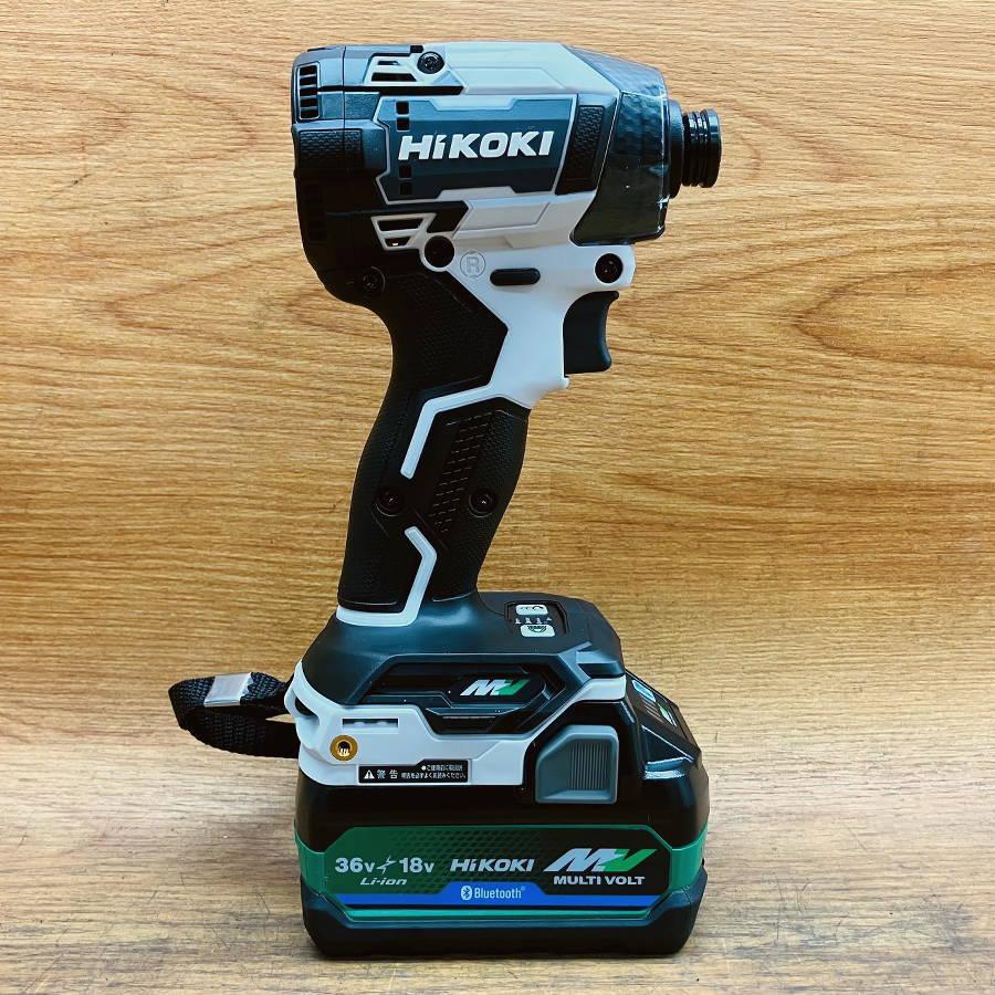 未使用）HiKOKI/日立工機 WH36DD 2XHSZ(FW) 36V マルチボルト