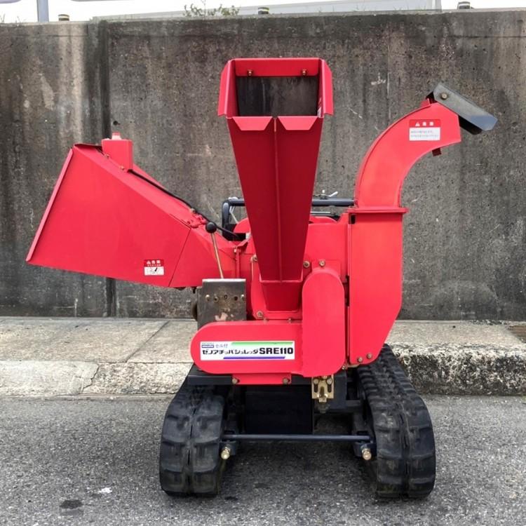 コマツゼノア　チッパーシュレッダーSR１１０- 1 粉砕機　ウッドチッパー Yahoo!オークション - ゼノア チッパシュレッダー SR110-1 粉砕器 チッ