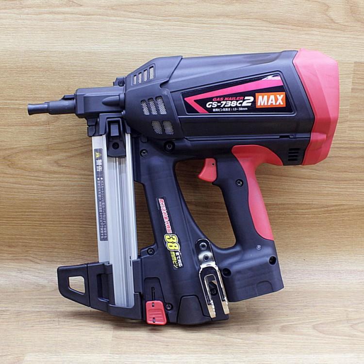 未使用）MAX/マックス GS-738C2 38mm ガスネイラ ガスピン打機 : 無限 