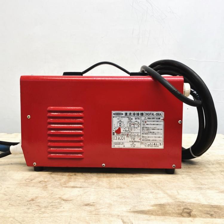 NICHIDO/日動工業 DIGITAL-200A 単相200V 直流溶接機 デジタル