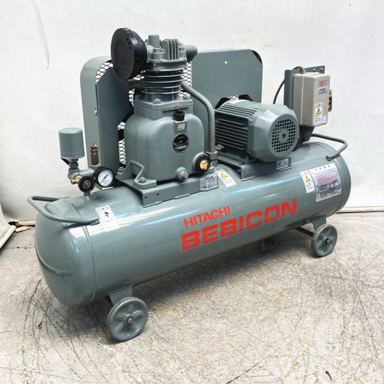 HITACHI/日立産機 1.5P-9.5VP 2馬力/1.5kW 給油式エアーコンプレッサー