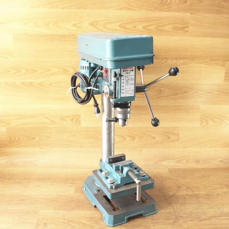 ナカトミ産業/HOMETOOL TB-8 卓上ボール盤 AC100V,600~2600/700~3000回 