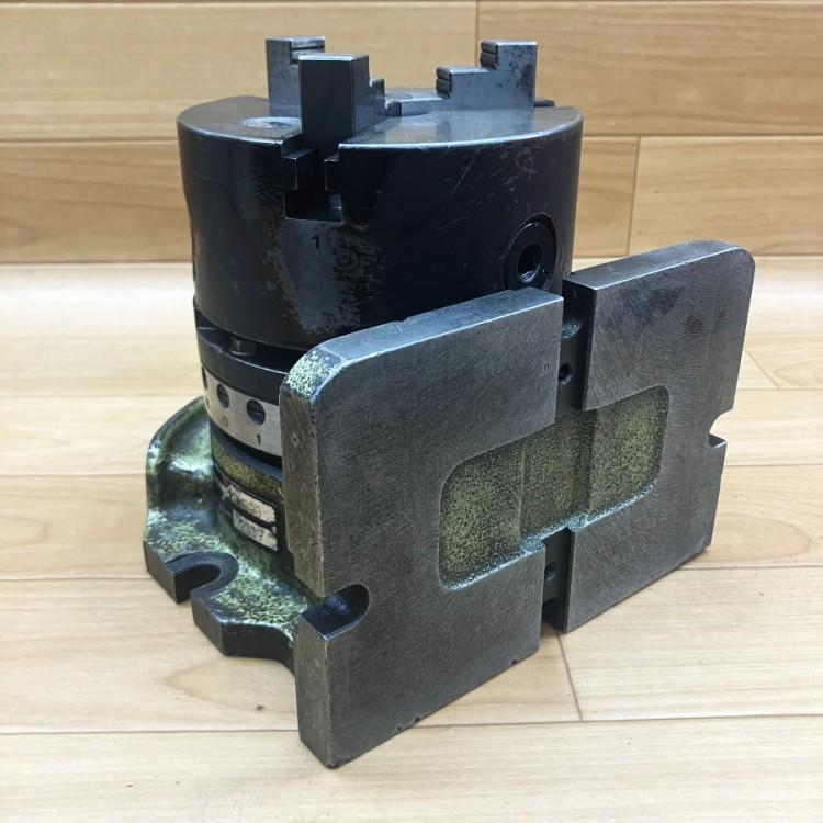 YUKIWA/ユキワ精工 130mm ロータリーテーブル DMB90 インデックステーブル 手動割出台 縦横兼用_3
