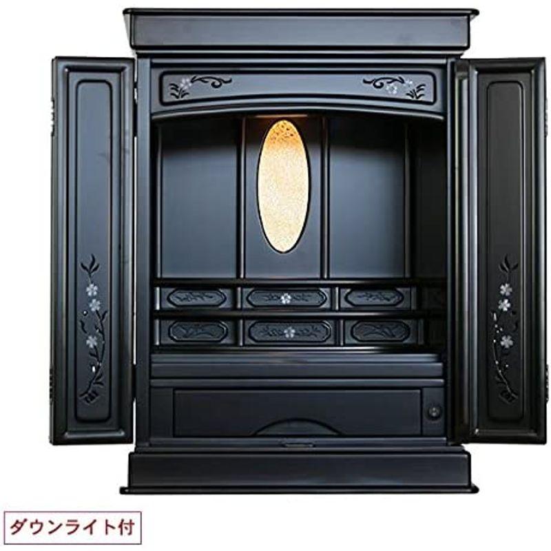 匿名！送料無料！ 上置仏壇・ローラ20号（仏具7点セット＋ご本尊掛軸付き） 【1468589008】(52580円)