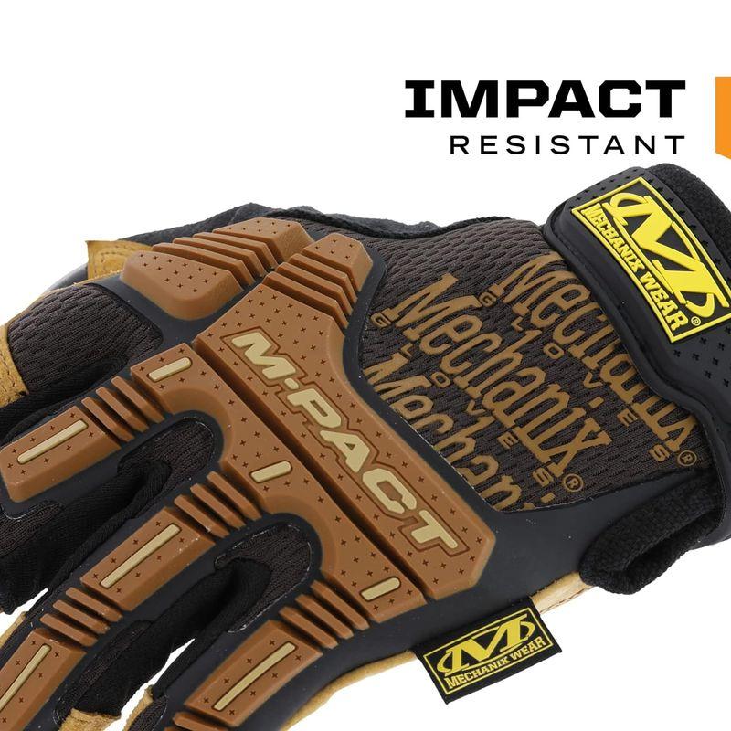 販売在庫 メカニクスウェア(Mechanix Wear) ドュラハイド エムパクト フレーマー レザー 本革 S ブラウン/ブラック LFR-75-0