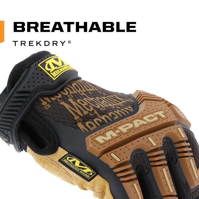 販売在庫 メカニクスウェア(Mechanix Wear) ドュラハイド エムパクト フレーマー レザー 本革 S ブラウン/ブラック LFR-75-0