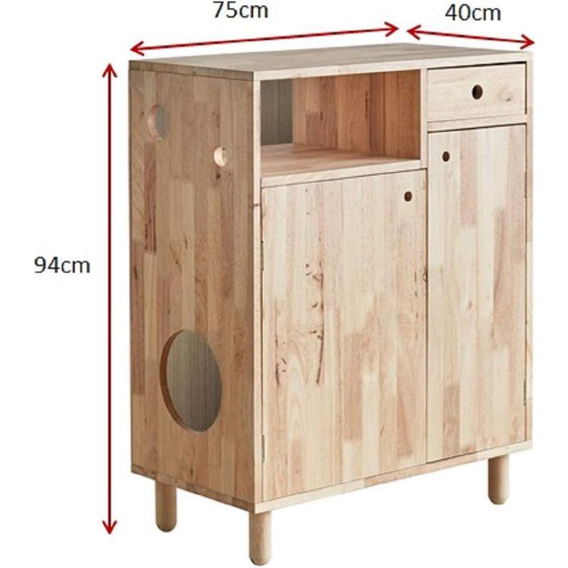 コージーデコ ペットも遊べるキャビネット cat-hus ナチュラルシグネチャー 4514014002234 ペットも遊べるキャビネット cat hus ナチュラルシグネチャー