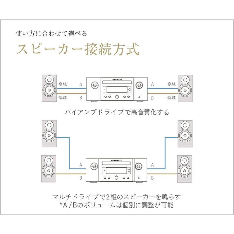 マランツ Marantz M-CR612 CDレシーバー Bluetooth・Airplay2 ワイドFM対応/ハイレゾ音源対応 ブラック マランツ Marantz ブラック Bluetooth・Airplay2 M-CR612 CDレシーバー ワイドFM対応/ハイレゾ音源対応