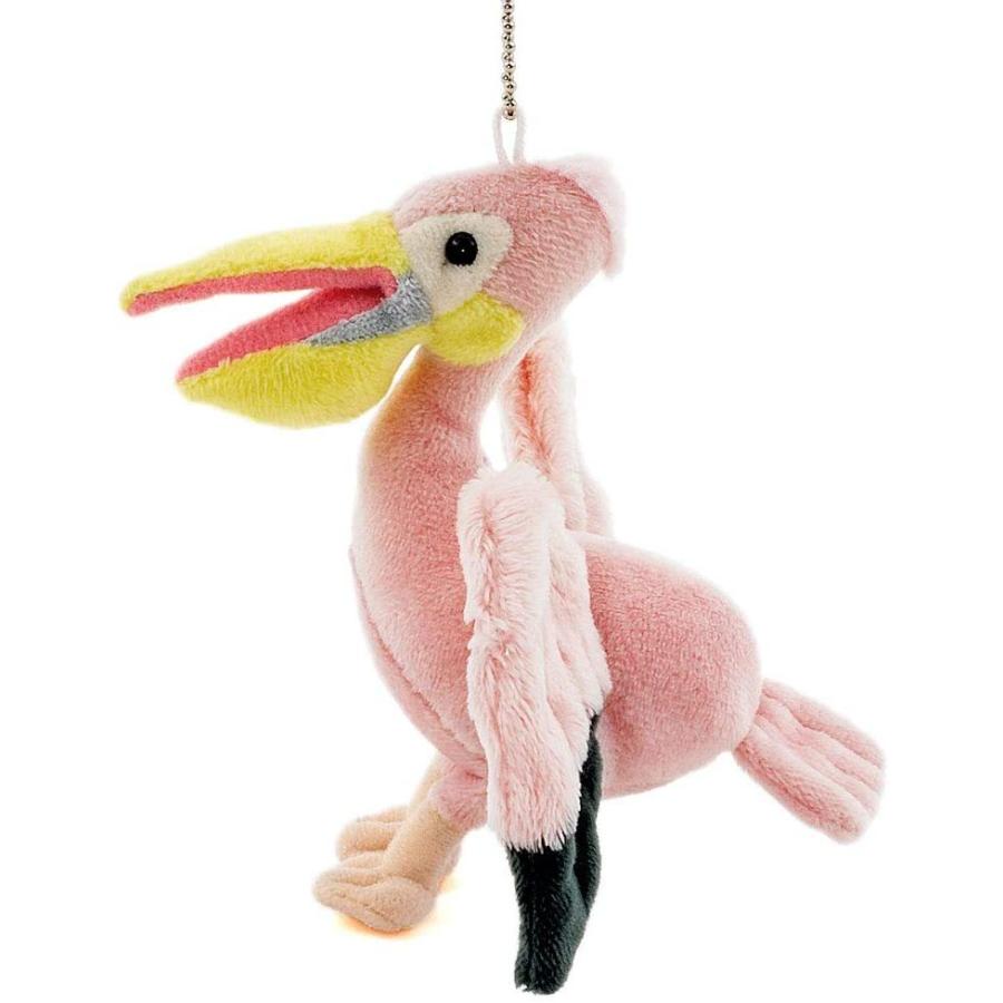 カロラータ モモイロペリカン ぬいぐるみマスコット リアル 鳥類 14cm 12cm 14 5cm 人気商品