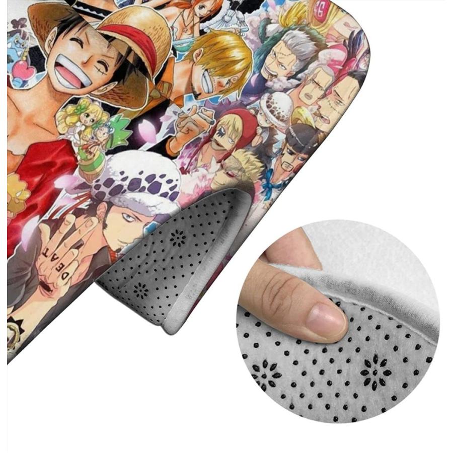 ワンピース トイレマット 3点セット お風呂マット 足元マット 便座カバー 滑り止め 抗菌防臭 吸水速乾 厚くて快適である 日本最大の