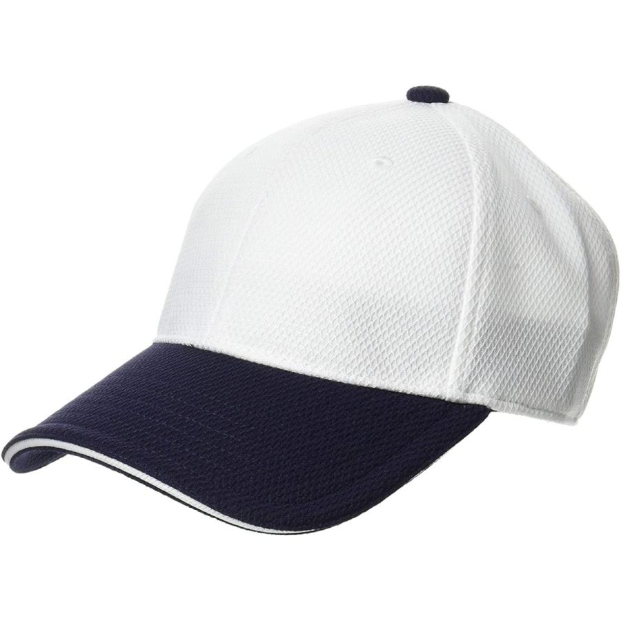 人気ブランド新作豊富 [エスエスケイ] ベースボールウェア A-FLEX キャップ [メンズ] BC502AF ホワイト×ネイビー (1070) 日本  L-XL (日本サイ 帽子 - www.we-job.com