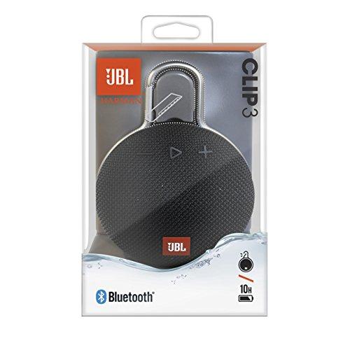 JBL CLIP3 Bluetoothスピーカー IPX7防水/パッシブラジエーター搭載