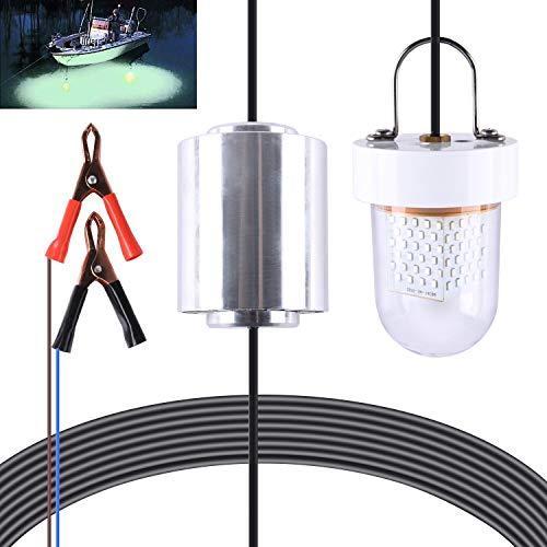 Goture 集魚灯 Led水中灯 高光度126led搭載 フィッシングライト イカ釣り 夜釣り 海釣り 60w 5400ルーメン12v 24v 正規取扱店