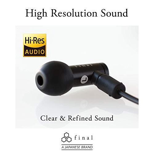 final E4000 カナル型イヤホン MMCX端子 リケーブル対応 ファイナル 