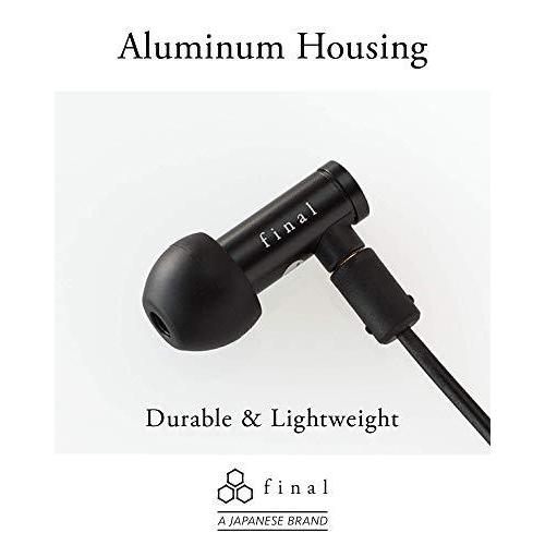 final E4000 カナル型イヤホン MMCX端子 リケーブル対応 ファイナル 