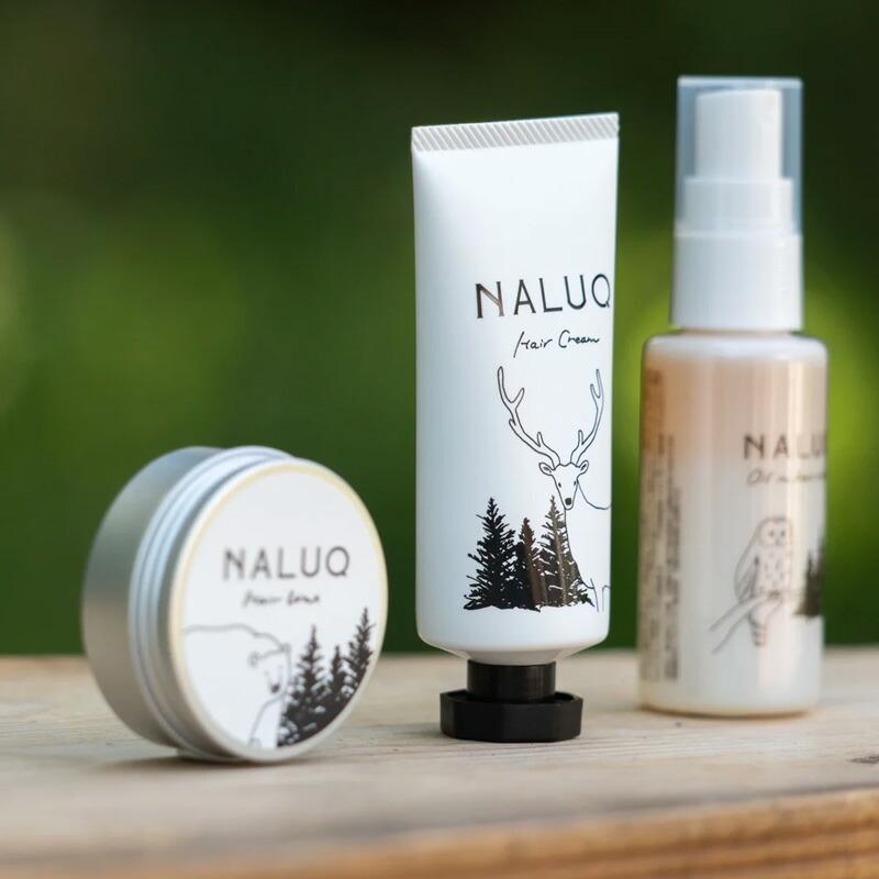 ヘアクリーム NALUQ ヘアクリーム 55g 無添加 購入金額別特典あり 正規品 国内産 ナチュラル 天然 北海道産原料 ベルガプテンフリー マツヤニ 天然樹脂 こなれ…｜mugigokoro-y｜09