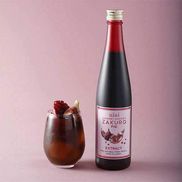 nini（ニニ） 熟成発酵ザクロエキス ザクロ・イチジク 650g 保存料無