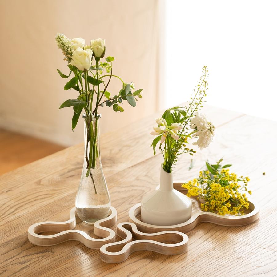 マヤムー/白樺のトレイ&ポットスタンド(鍋敷き)