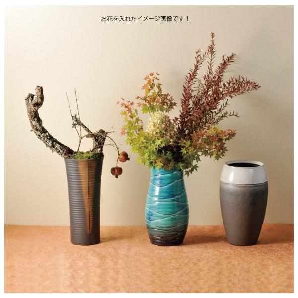 花瓶 いぶし貫入 1-2609 信楽焼 : むぎむぎ工房 Yahoo!店 - 通販