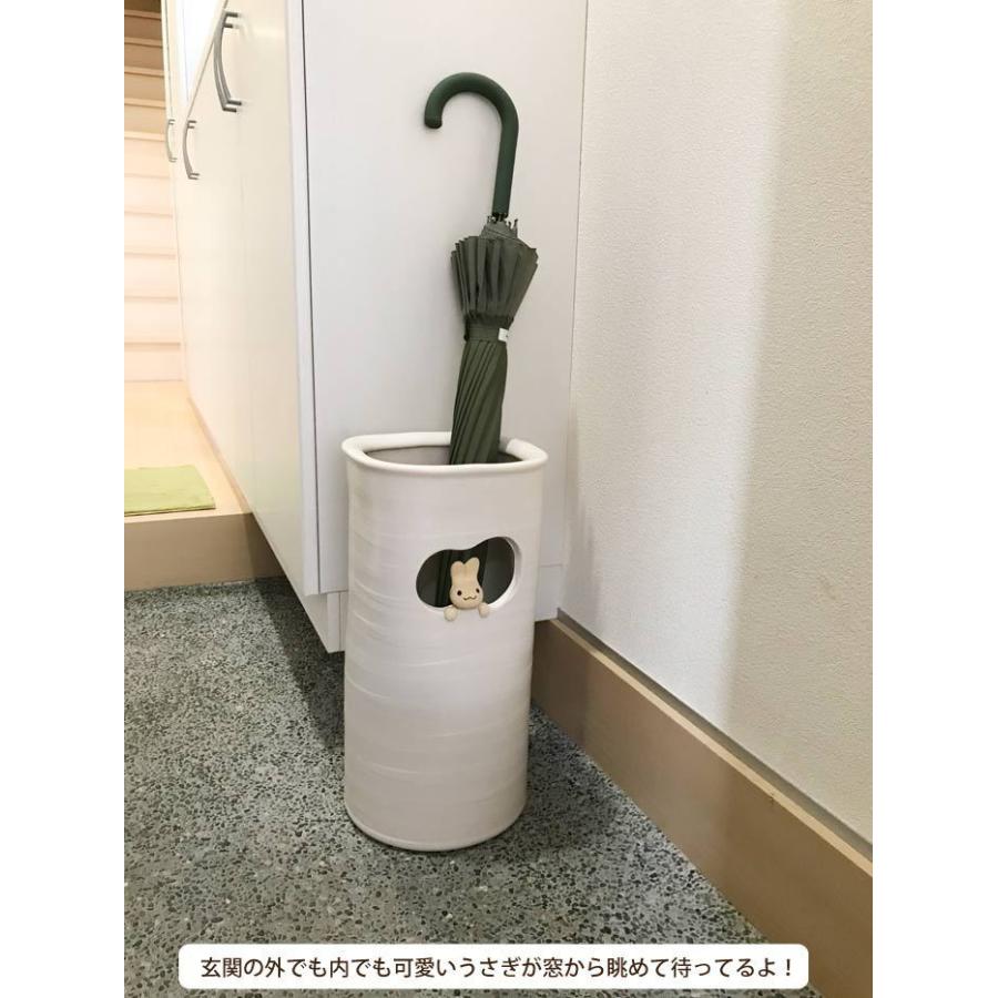 傘立て 窓うさぎ 2-5715 信楽焼 : むぎむぎ工房 Yahoo!店 - 通販