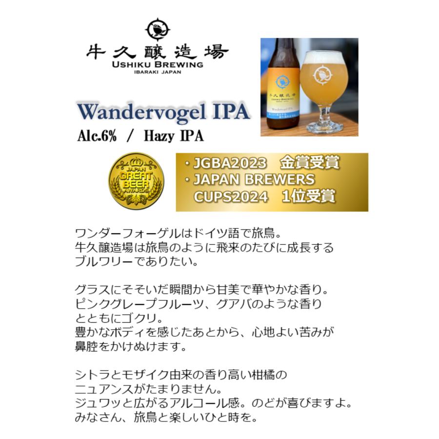 【受賞クラフトビール入り】牛久醸造場3種6本セット　送料無料　季節限定ビール入りおたのしみセット |  | 06