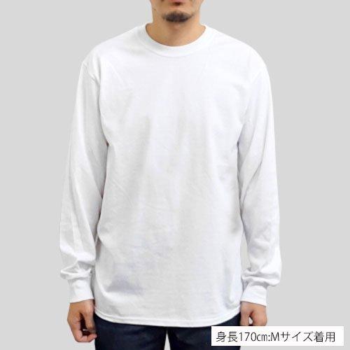 GILDAN ロンt メンズ 無地 長袖 Tシャツ ブランド 綿100％ アメカジ ストリート 男女兼用 ユニセックス リブ インポート 6.0オンス ( ギルダン ) T2400｜muji-t｜03