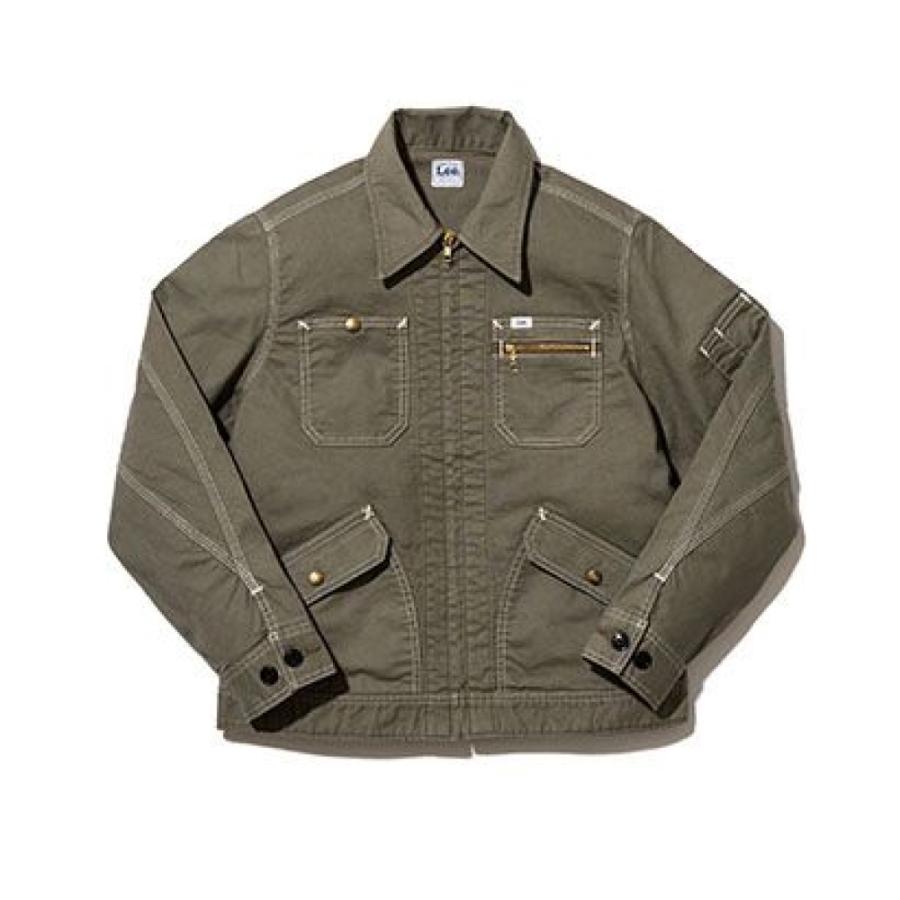 Lee（リー） デニムジャケット メンズ ジップアップジャケット 作業服