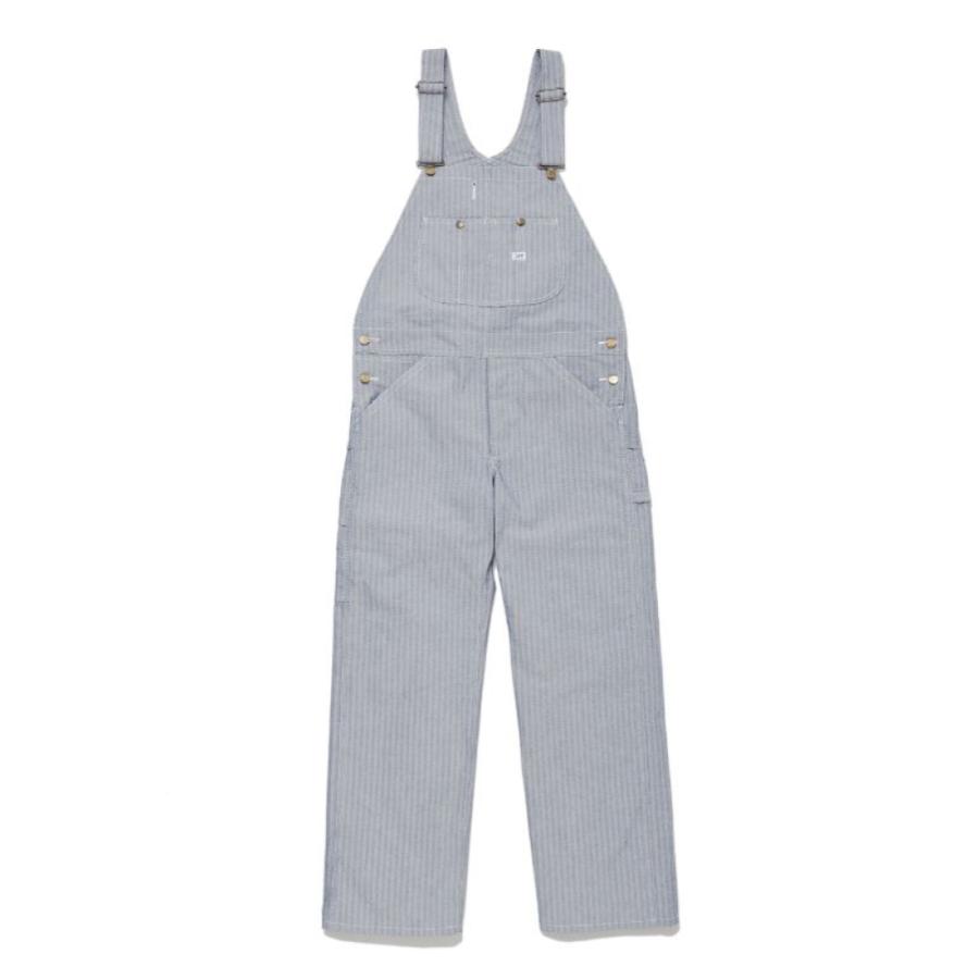 Lee オーバーオール ヒッコリーデニム サロペット 作業着 デニム 作業服 Lee オーバーオール デニム メンズ lee リー レディース ツナギ