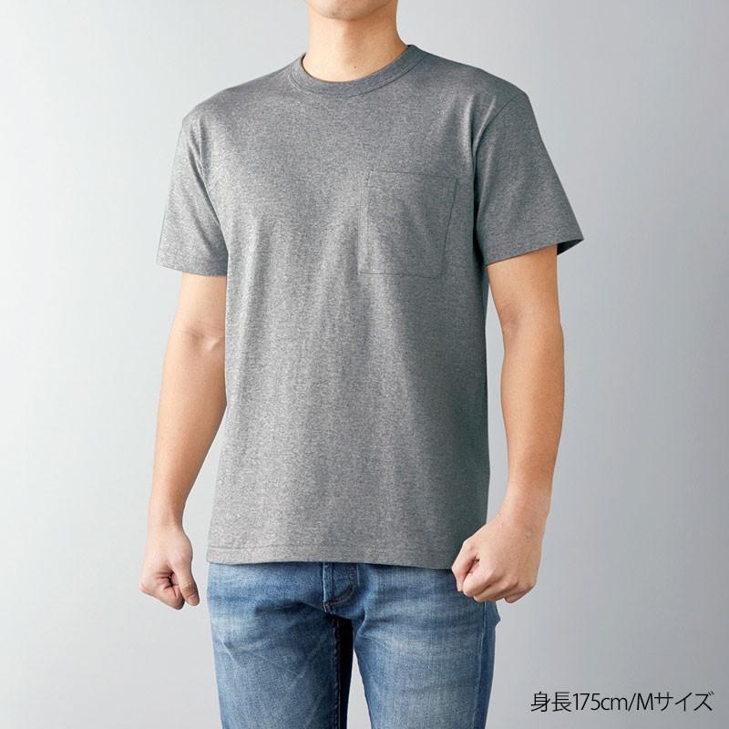 tシャツ メンズ 半袖 無地 6.2oz 厚手 丸首 ポケット付き レディース アメカジ マックスウェイト ( CROSS＆STITCH / クロス＆ステッチ) OE1119｜muji-t｜19