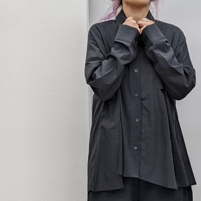バイカラー異素材ブラウス 夢地哉 mujiya fashion : レディース バイカラー異素材ブラウス 夢地哉 mujiya fashion : レディース
