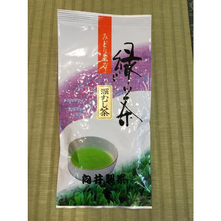 静岡産深むし茶＜上＞100ｇ｜mukai-seicha48