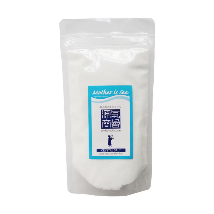 【ちょうどよいサイズの１００g】源気商会　クリスタル岩塩　パウダータイプ　100g　（送料無料） の商品画像