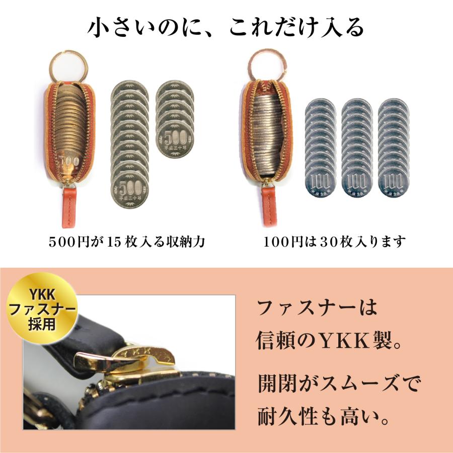 小銭入れ 極小 本革 コインケース 牛革 本皮 YKKファスナー 小銭入れ 極小 本革 コインケース 牛革 本皮 YKKファスナー