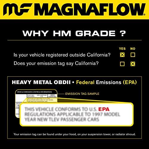 個人配送OK マグナフローダイレクトフィット触媒コンバーターHMグレード連邦/EPA適合23232