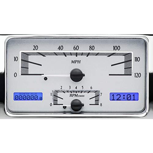 【新品訳あり】 Dakota Digital 1937-38 Chevy Car VHX Dash Gauge Instruments System， SILVER ALLOYスタイルとBLUEディスプレイ-VHX-37 C 【RIZ3668885537】(131369円)