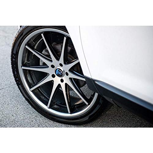 完動品 Rohana RC 10 20 Machined Black Wheel/Rim 5 x 120、オフセット20 mm、ハブボア74.1。部品番号RC 102095120 MA 20 【3108925846】(111319円)