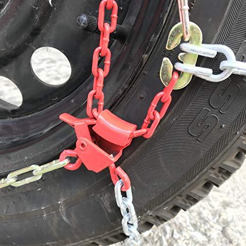 TireChain.com 185 R 14 185 14 TUVダイヤモンドタイヤチェーン2本