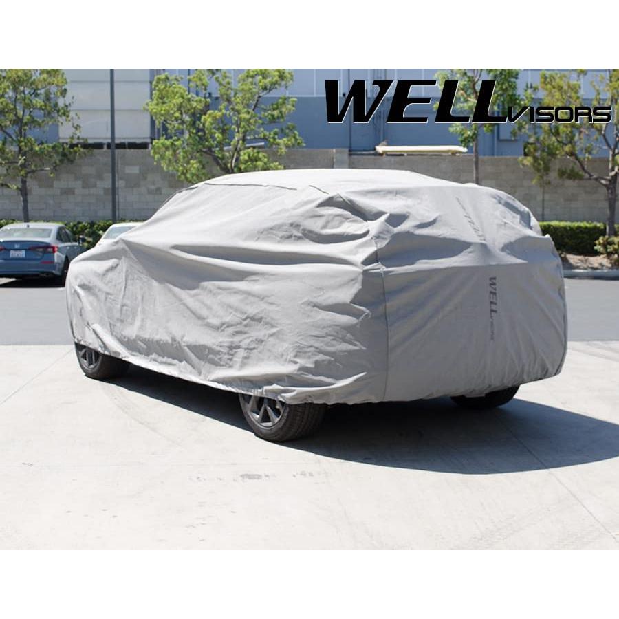 同時購入特典付き WellVisors All Weather Car CoverセミカスタムフィットプロテクターAcura 2022-2023 MDX SUV 3-6897808 SV対応
