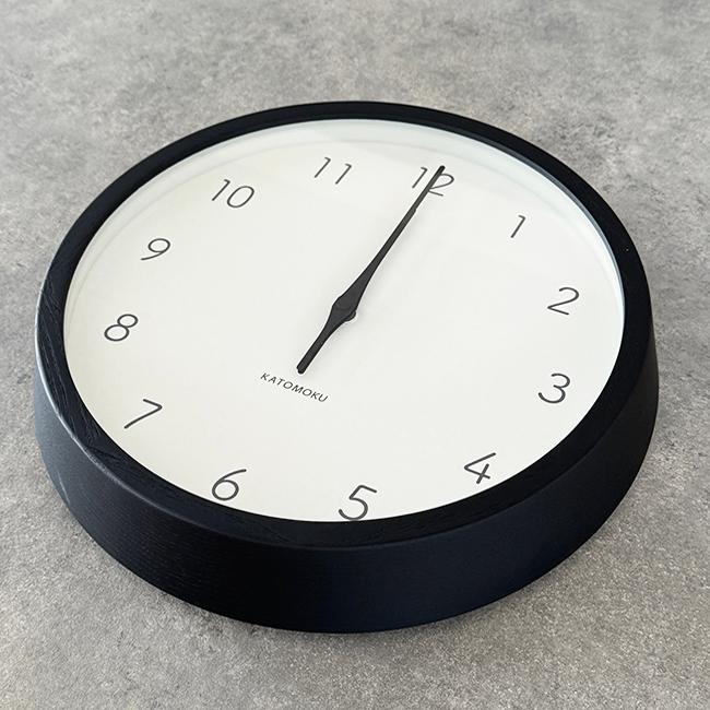 加藤木工 【即納 / 記念プレート付き】 電波時計 muku clock 7 壁掛け