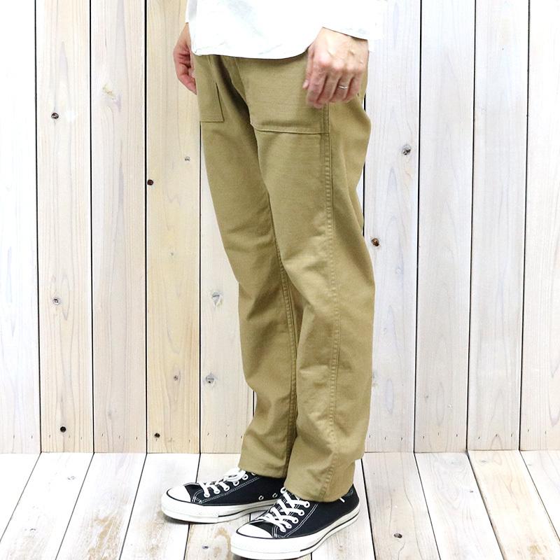 【10%OFFクーポン配布中】orSlow (オアスロウ)『SLIM FIT FATIGUE PANTS』(KHAKI)（メンズ）｜muldershop｜07