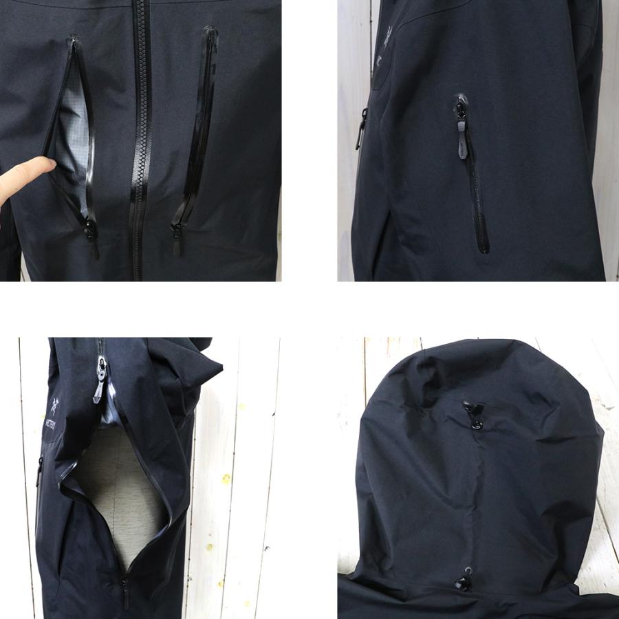 【10%OFFクーポン配布中】ARC'TERYX (アークテリクス)『Alpha SV Jacket』(Black)｜muldershop｜05