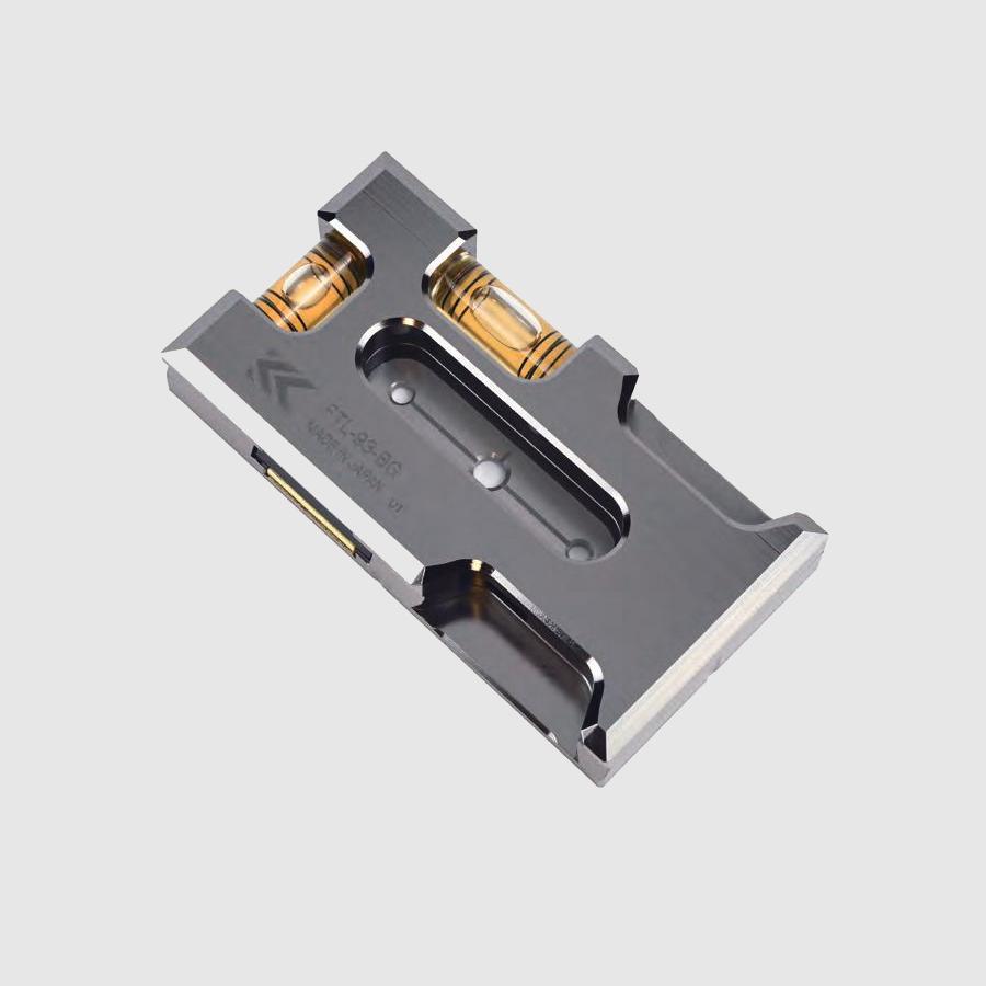 KUROKIN フジ矢 黒金 スイッチボックス用 アルミ水平器 FTL-93-BG