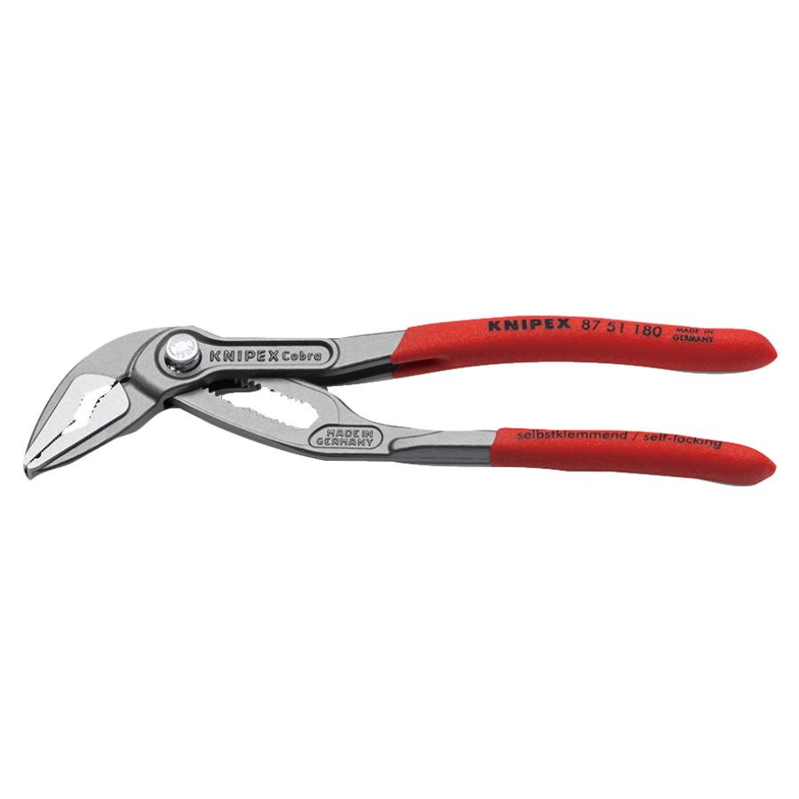 KNIPEX (クニペックス) コブラ エクストラスリムウォーターポンププライヤー 8751-180 ドイツ製 スリムポンプラ 317015 の商品画像