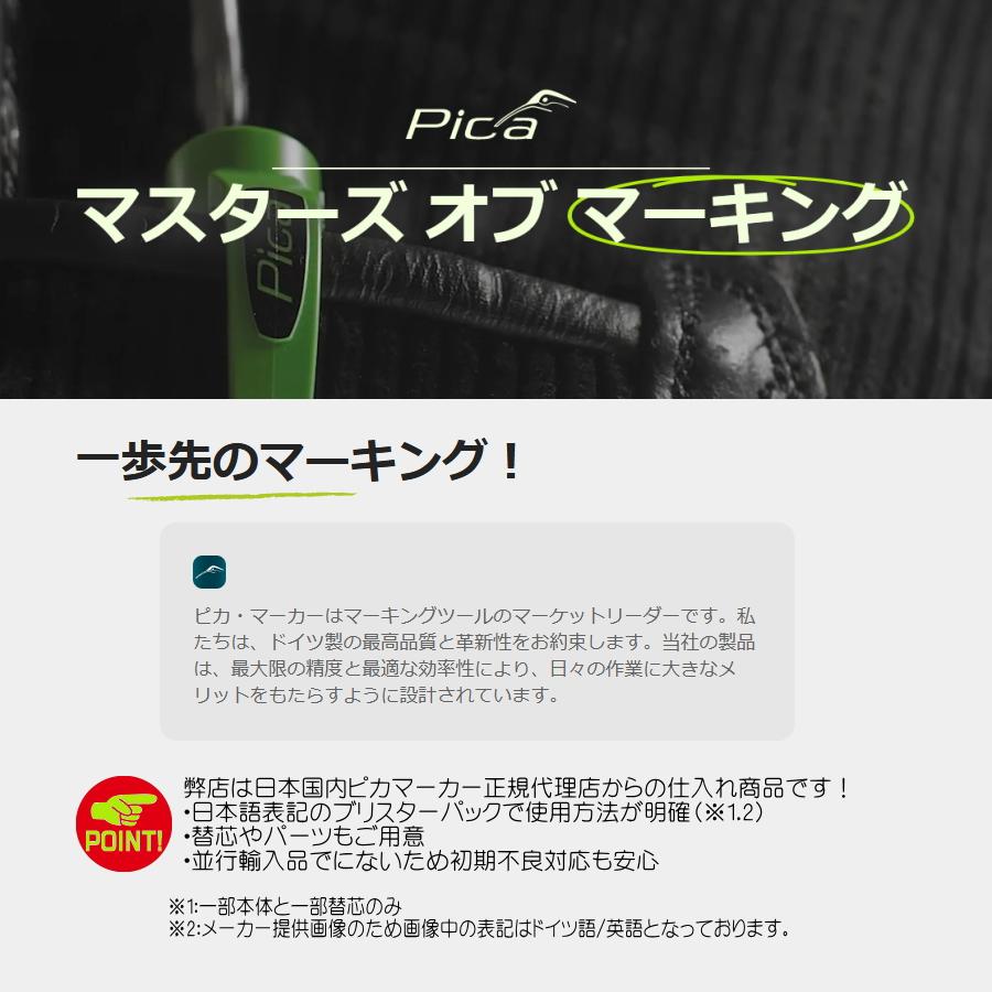 PICA MARKER (ピカマーカー) Pica Dry 4030 替芯 2B (黒×10 PICA MARKER (ピカマーカー) Pica Dry 4030 替芯 2B (黒×10